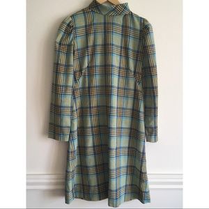 Vintage plaid dress